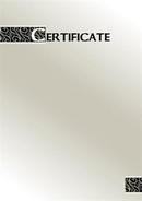 Galeria papieru dyplom Certyfikat