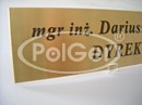 PolGer grawer tabliczka