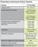 Parametry niszczarek kobra Cyclone